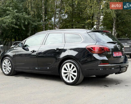 Черный Опель Астра, объемом двигателя 1.6 л и пробегом 243 тыс. км за 10350 $, фото 6 на Automoto.ua