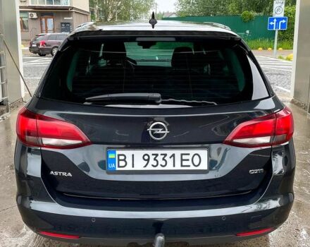 Черный Опель Астра, объемом двигателя 1.6 л и пробегом 231 тыс. км за 10600 $, фото 7 на Automoto.ua