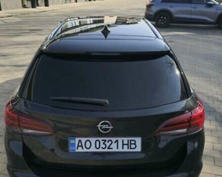 Черный Опель Астра, объемом двигателя 1.6 л и пробегом 230 тыс. км за 11200 $, фото 5 на Automoto.ua
