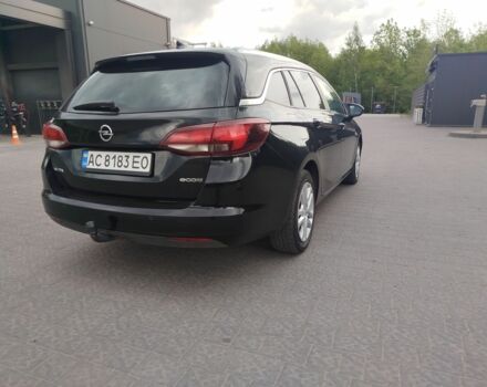 Черный Опель Астра, объемом двигателя 1.6 л и пробегом 240 тыс. км за 9533 $, фото 5 на Automoto.ua