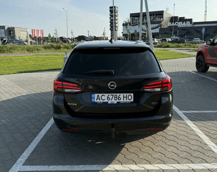 Опель Астра 2016 в Луцке на Automoto.ua Черный Опель Астра, объемом двигателя 1.6 л и пробегом 263 тыс. км за 10500 $, фото 6 на Automoto.ua