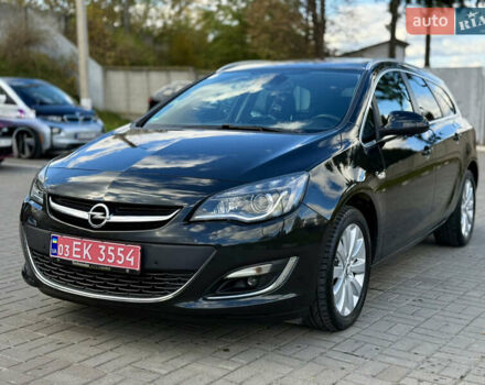 Черный Опель Астра, объемом двигателя 1.6 л и пробегом 220 тыс. км за 9900 $, фото 4 на Automoto.ua