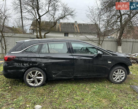 Черный Опель Астра, объемом двигателя 1.6 л и пробегом 250 тыс. км за 3200 $, фото 3 на Automoto.ua