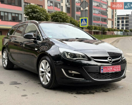 Черный Опель Астра, объемом двигателя 1.6 л и пробегом 243 тыс. км за 10350 $, фото 2 на Automoto.ua