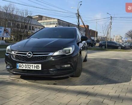 Черный Опель Астра, объемом двигателя 1.6 л и пробегом 219 тыс. км за 10900 $, фото 1 на Automoto.ua
