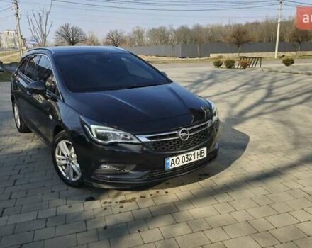 Черный Опель Астра, объемом двигателя 1.6 л и пробегом 230 тыс. км за 11200 $, фото 1 на Automoto.ua