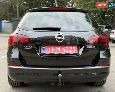 Черный Опель Астра, объемом двигателя 1.6 л и пробегом 243 тыс. км за 10350 $, фото 8 на Automoto.ua