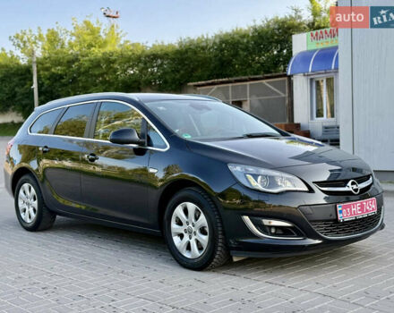 Черный Опель Астра, объемом двигателя 1.6 л и пробегом 225 тыс. км за 9800 $, фото 1 на Automoto.ua