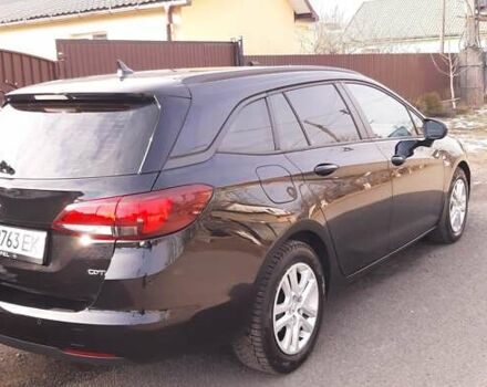 Черный Опель Астра, объемом двигателя 1.6 л и пробегом 178 тыс. км за 10500 $, фото 3 на Automoto.ua