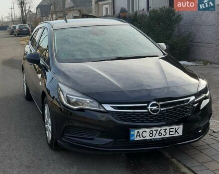 Черный Опель Астра, объемом двигателя 1.6 л и пробегом 178 тыс. км за 10500 $, фото 1 на Automoto.ua