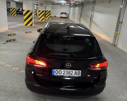 Черный Опель Астра, объемом двигателя 1.6 л и пробегом 195 тыс. км за 11990 $, фото 2 на Automoto.ua