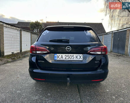 Черный Опель Астра, объемом двигателя 1.6 л и пробегом 142 тыс. км за 12000 $, фото 5 на Automoto.ua