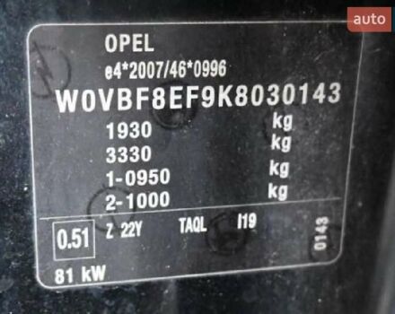 Черный Опель Астра, объемом двигателя 1.6 л и пробегом 203 тыс. км за 10850 $, фото 30 на Automoto.ua