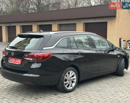 Черный Опель Астра, объемом двигателя 1.5 л и пробегом 260 тыс. км за 12800 $, фото 6 на Automoto.ua