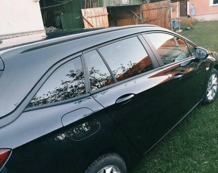 Черный Опель Астра, объемом двигателя 1.5 л и пробегом 172 тыс. км за 11800 $, фото 3 на Automoto.ua