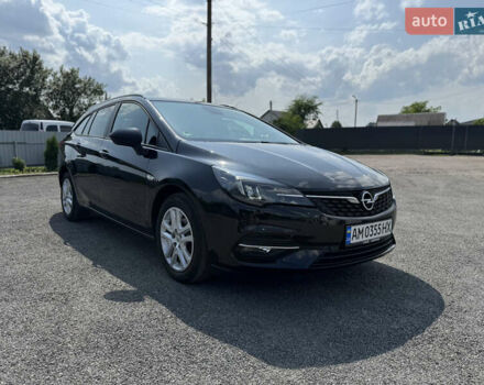 Черный Опель Астра, объемом двигателя 1.5 л и пробегом 122 тыс. км за 13950 $, фото 6 на Automoto.ua