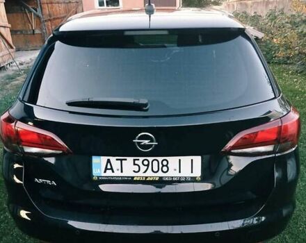 Черный Опель Астра, объемом двигателя 1.5 л и пробегом 172 тыс. км за 11800 $, фото 4 на Automoto.ua