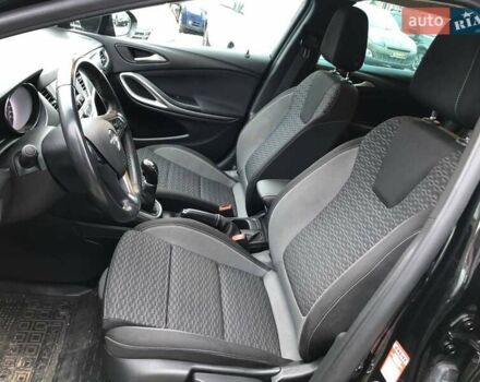 Черный Опель Астра, объемом двигателя 1.5 л и пробегом 172 тыс. км за 11499 $, фото 16 на Automoto.ua