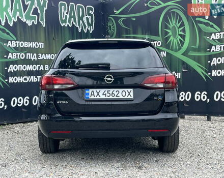Черный Опель Астра, объемом двигателя 1.5 л и пробегом 132 тыс. км за 14700 $, фото 6 на Automoto.ua