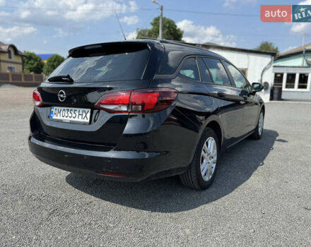 Черный Опель Астра, объемом двигателя 1.5 л и пробегом 122 тыс. км за 13950 $, фото 4 на Automoto.ua