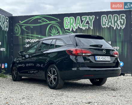 Черный Опель Астра, объемом двигателя 1.5 л и пробегом 132 тыс. км за 14700 $, фото 7 на Automoto.ua