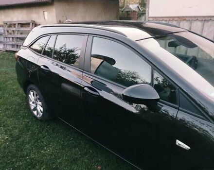 Черный Опель Астра, объемом двигателя 1.5 л и пробегом 172 тыс. км за 11800 $, фото 2 на Automoto.ua