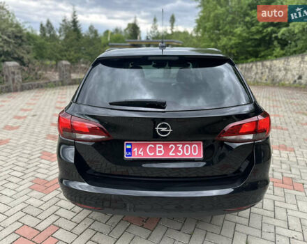 Черный Опель Астра, объемом двигателя 1.5 л и пробегом 125 тыс. км за 13700 $, фото 11 на Automoto.ua