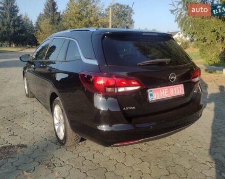 Черный Опель Астра, объемом двигателя 1.5 л и пробегом 120 тыс. км за 13800 $, фото 5 на Automoto.ua