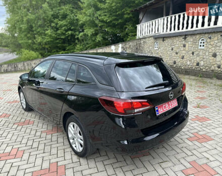 Черный Опель Астра, объемом двигателя 1.5 л и пробегом 125 тыс. км за 13700 $, фото 12 на Automoto.ua