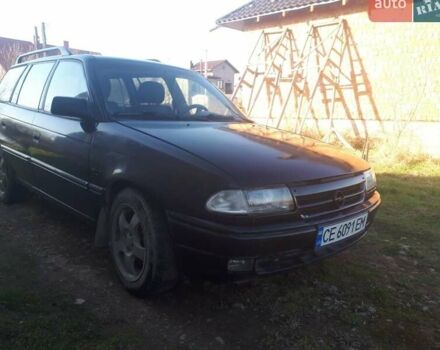 Черный Опель Астра, объемом двигателя 2 л и пробегом 200 тыс. км за 1700 $, фото 1 на Automoto.ua