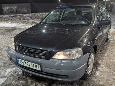Чорний Опель Астра, об'ємом двигуна 1.6 л та пробігом 280 тис. км за 2600 $, фото 1 на Automoto.ua