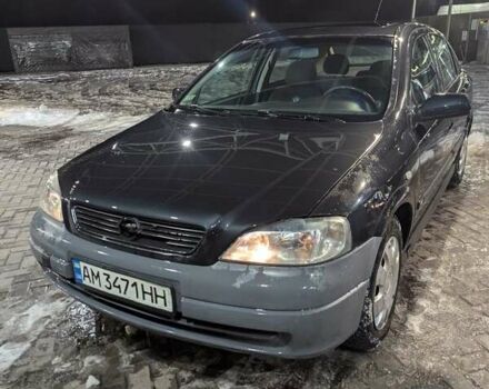 Чорний Опель Астра, об'ємом двигуна 1.6 л та пробігом 280 тис. км за 2600 $, фото 1 на Automoto.ua