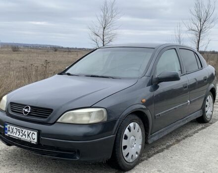 Чорний Опель Астра, об'ємом двигуна 1.7 л та пробігом 220 тис. км за 1950 $, фото 1 на Automoto.ua