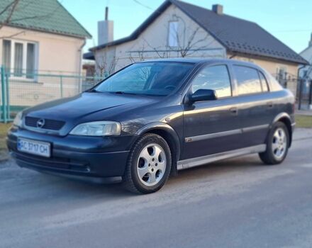 Чорний Опель Астра, об'ємом двигуна 1.6 л та пробігом 173 тис. км за 3300 $, фото 1 на Automoto.ua