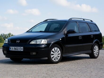 Опель Астра 1999 в Лановцах на Automoto.ua Черный Опель Астра, объемом двигателя 1.6 л и пробегом 292 тыс. км за 3500 $, фото 1 на Automoto.ua