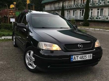 Чорний Опель Астра, об'ємом двигуна 1.6 л та пробігом 327 тис. км за 2950 $, фото 1 на Automoto.ua