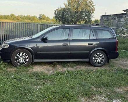 Чорний Опель Астра, об'ємом двигуна 2 л та пробігом 410 тис. км за 2700 $, фото 1 на Automoto.ua