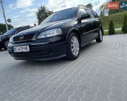 Черный Опель Астра, объемом двигателя 2 л и пробегом 335 тыс. км за 3755 $, фото 1 на Automoto.ua