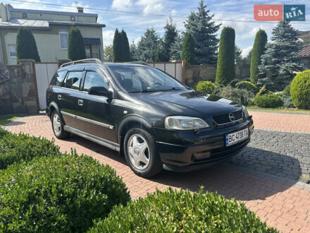 Чорний Опель Астра, об'ємом двигуна 2 л та пробігом 293 тис. км за 3000 $, фото 1 на Automoto.ua