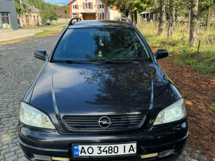 Опель Астра 2000 у Тячеве на Automoto.ua Чорний Опель Астра, об'ємом двигуна 2 л та пробігом 327 тис. км за 2750 $, фото 1 на Automoto.ua