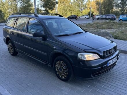 Чорний Опель Астра, об'ємом двигуна 1.6 л та пробігом 250 тис. км за 2200 $, фото 1 на Automoto.ua