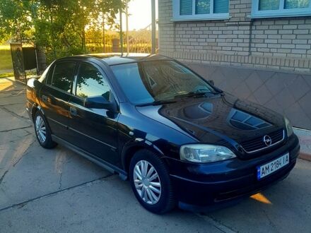 Чорний Опель Астра, об'ємом двигуна 1.7 л та пробігом 315 тис. км за 3450 $, фото 1 на Automoto.ua