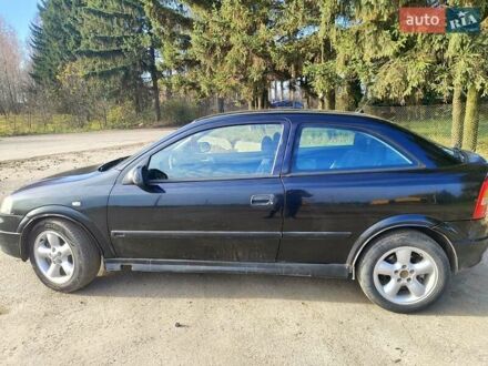 Черный Опель Астра, объемом двигателя 2 л и пробегом 299 тыс. км за 2154 $, фото 1 на Automoto.ua