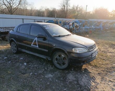 Чорний Опель Астра, об'ємом двигуна 2 л та пробігом 200 тис. км за 700 $, фото 1 на Automoto.ua