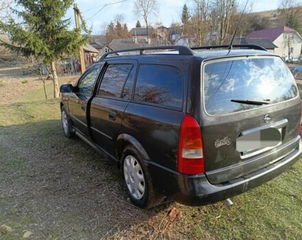 Черный Опель Астра, объемом двигателя 2 л и пробегом 400 тыс. км за 1900 $, фото 1 на Automoto.ua