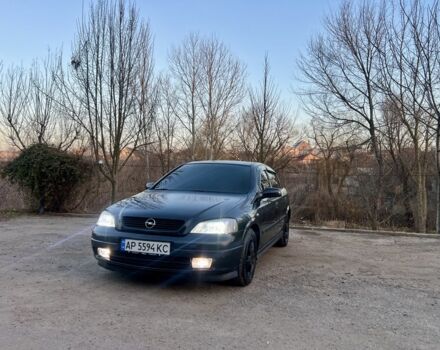 Черный Опель Астра, объемом двигателя 2 л и пробегом 236 тыс. км за 3100 $, фото 1 на Automoto.ua