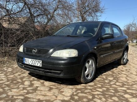 Чорний Опель Астра, об'ємом двигуна 2 л та пробігом 280 тис. км за 1300 $, фото 1 на Automoto.ua