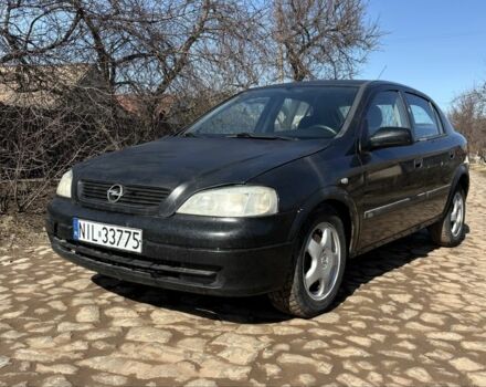 Чорний Опель Астра, об'ємом двигуна 2 л та пробігом 280 тис. км за 1300 $, фото 1 на Automoto.ua