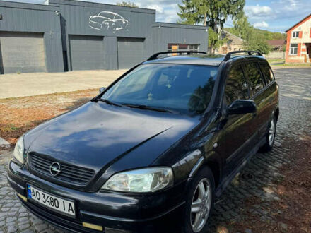Чорний Опель Астра, об'ємом двигуна 2 л та пробігом 372 тис. км за 2650 $, фото 1 на Automoto.ua
