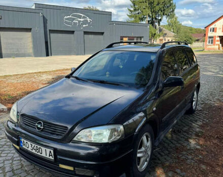 Опель Астра 2000 в Тячеве на Automoto.ua Черный Опель Астра, объемом двигателя 2 л и пробегом 372 тыс. км за 2650 $, фото 1 на Automoto.ua